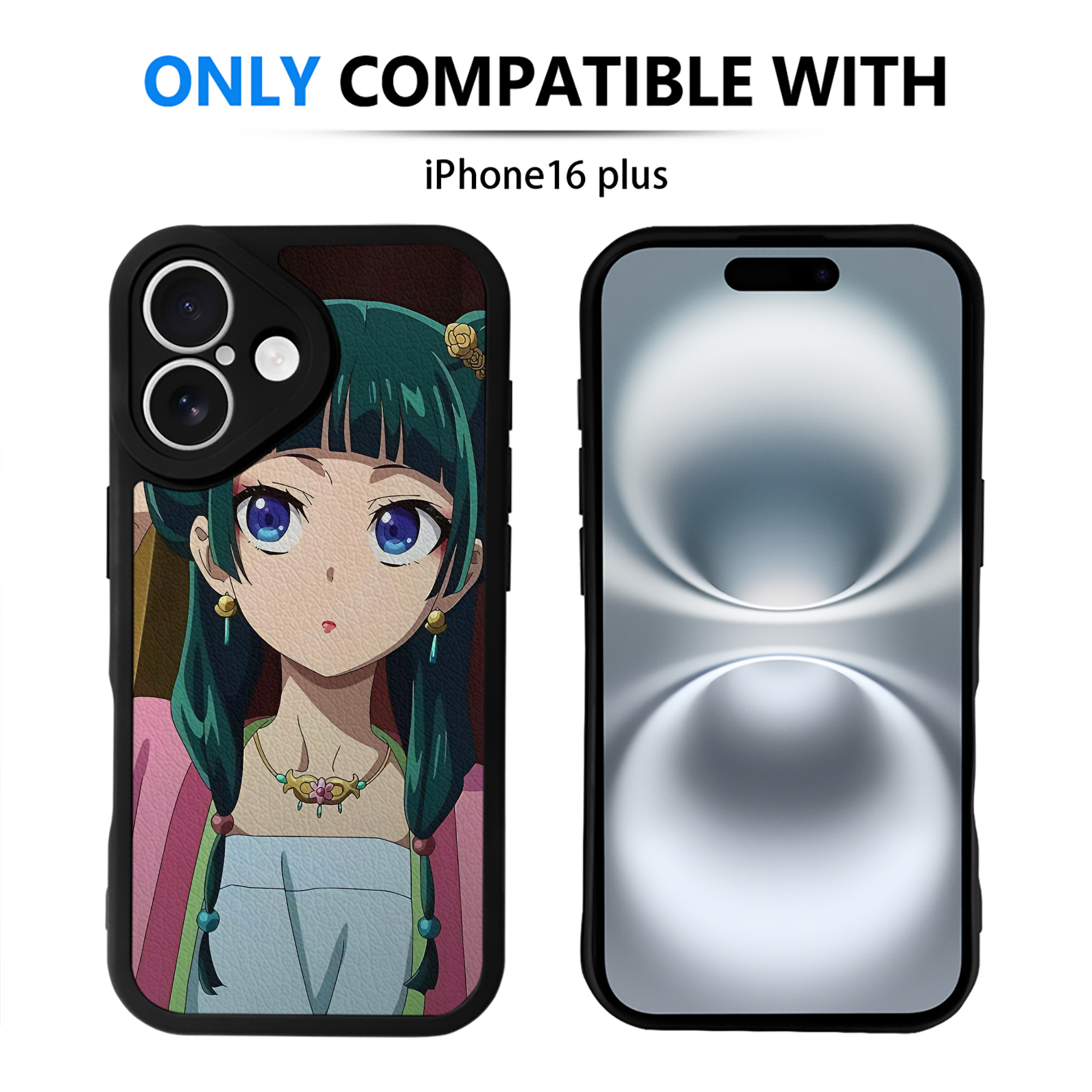 薬屋のひとりごと The Apothecary Diaries 【iPhone 16シリーズ対応】シリコンスマホケース（レザー調） 材質：シリコン